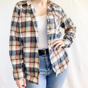 ✨ MULTICOLORED BUTTON DOWN FLANNEL ✨